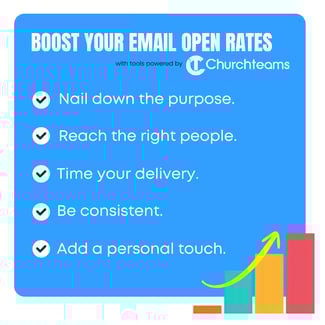 11.4.25 Blog Post - Increase Email Open Rates with Churchteams