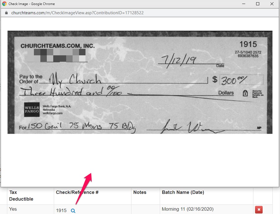 Check Scanning & Image Archive (New)