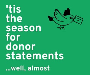 tis the season for donor statements
