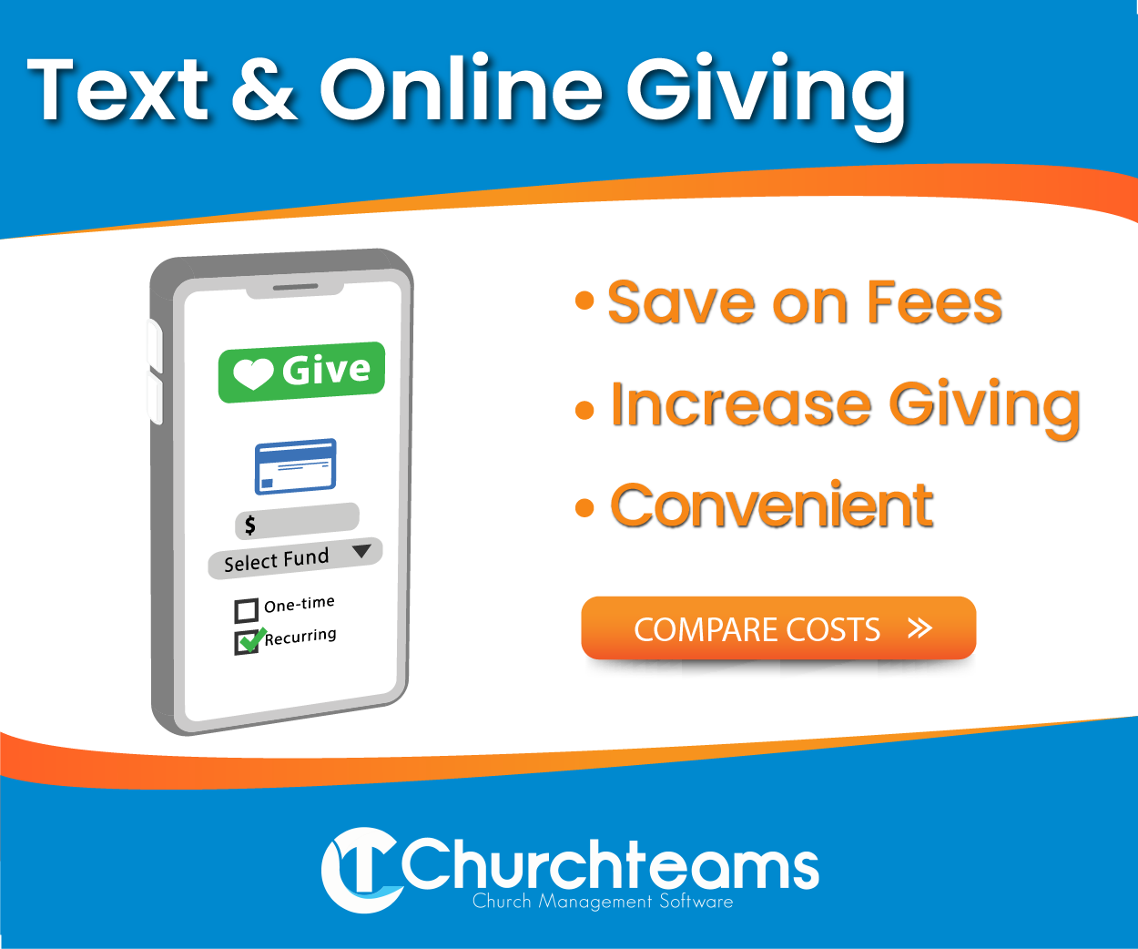 Text and Online Giving Banner