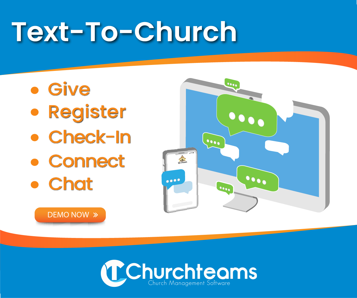 Text To Church Info Banner